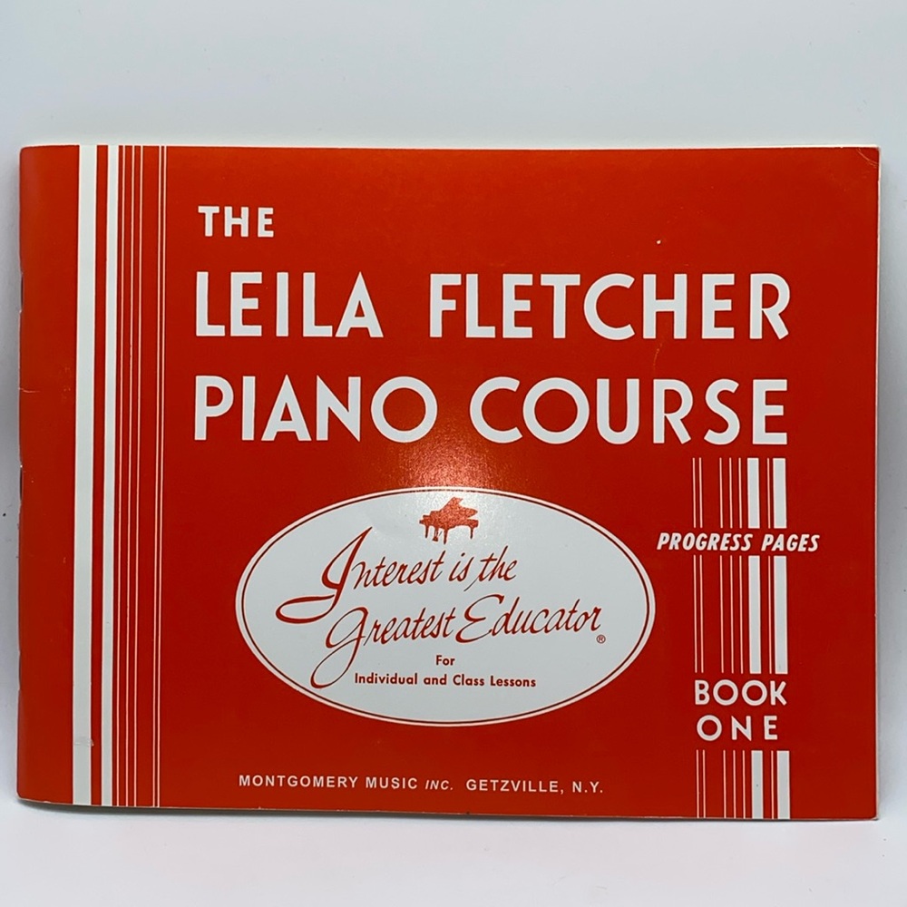 The Leila Fletcher Piano Course Book One Music Book Vintage 1972